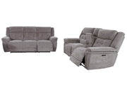 Richland - Power Reclining Sofa Set - JaxCo Furniture