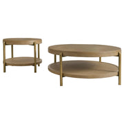 Arini - Round Coffee And End Table Set - JaxCo Furniture