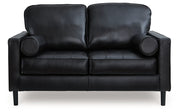 Bryceview - Onyx - Loveseat - JaxCo Furniture