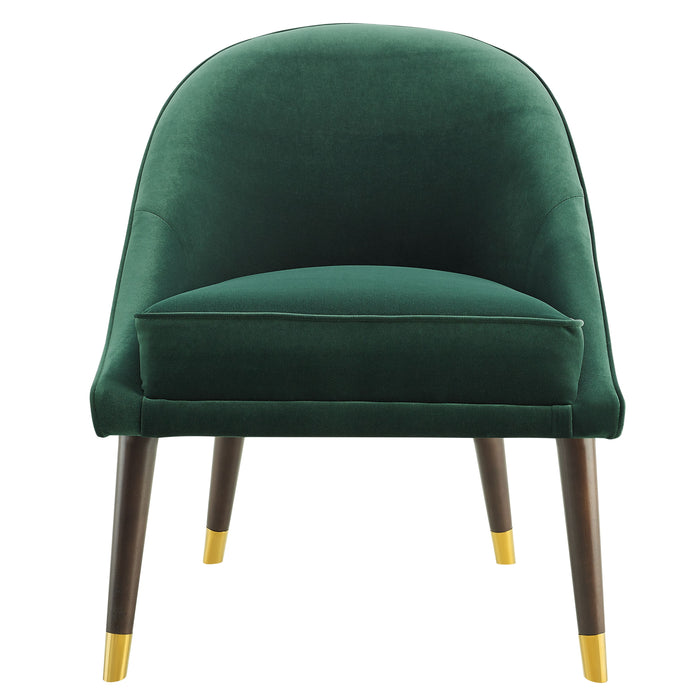 Avalon - Velvet Accent Chair - JaxCo Furniture