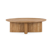 Montego - Oval Coffee Table - Natural Maple - JaxCo Furniture