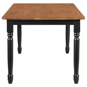 Hollyoak - Rectangular Wood Dining Table - Walnut - JaxCo Furniture