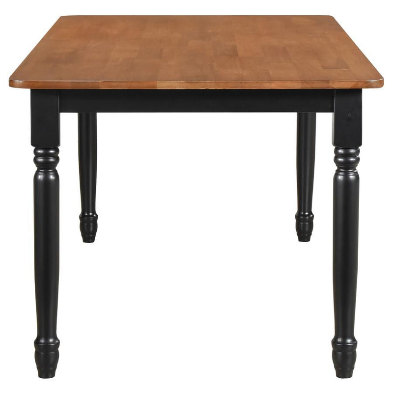 Hollyoak - Rectangular Wood Dining Table - Walnut - JaxCo Furniture