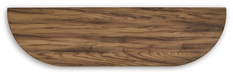 Austanny - Warm Brown - Sofa Table - JaxCo Furniture