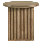 Adina - Round Wood Table - JaxCo Furniture