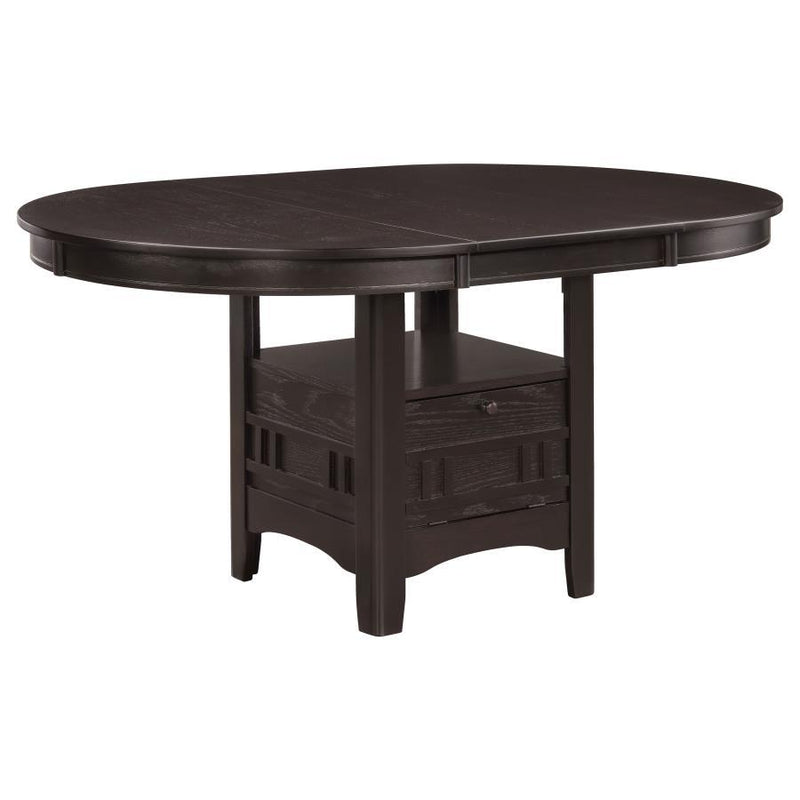 Lavon - 5-Piece Oval Extension Leaf Dining Set - JaxCo Furniture