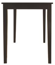 Kimonte - Dark Brown - Rectangular Dining Room Table - JaxCo Furniture