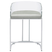 Thermosolis - Clear Acrylic Chair (Set of 2) - JaxCo Furniture
