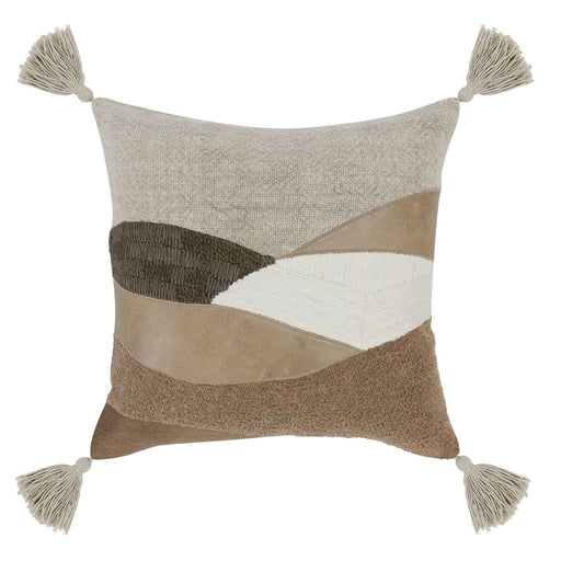 Cinch - CH Carve Pillow - Natural - JaxCo Furniture