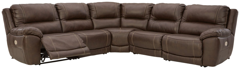 Dunleith - Power Reclining Sectional - JaxCo Furniture