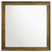 Henderson - Dresser Mirror - Medium Oak - JaxCo Furniture