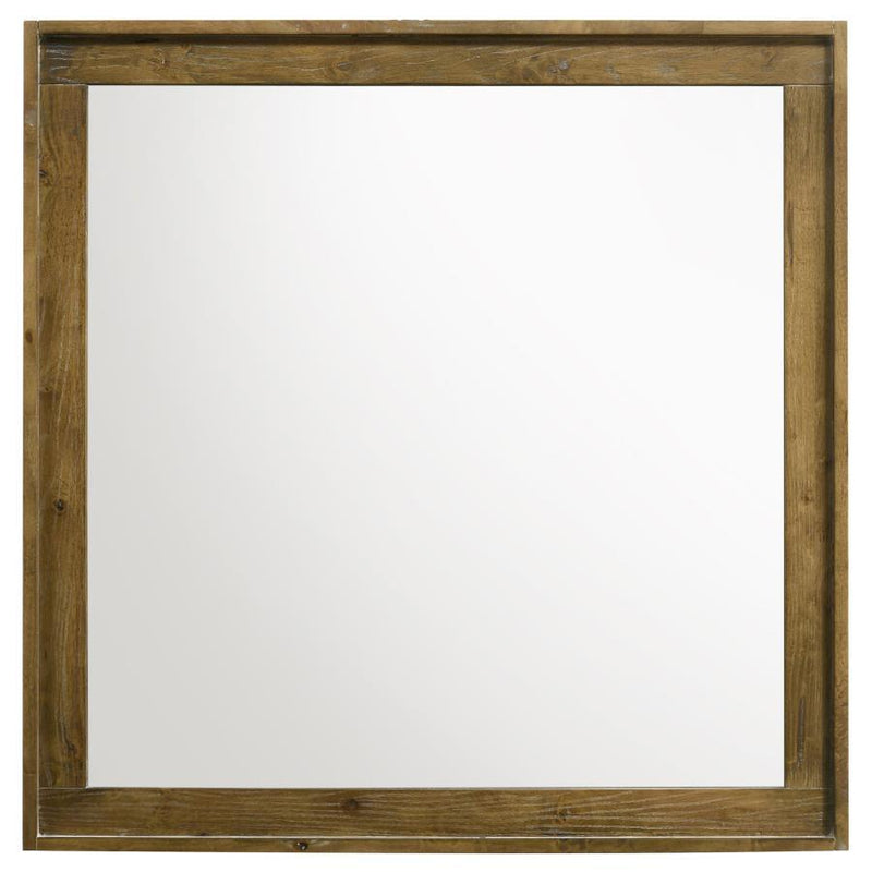 Henderson - Dresser Mirror - Medium Oak - JaxCo Furniture