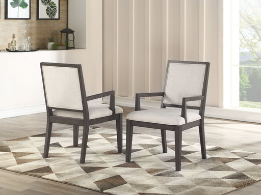 Mila - Arm Chair (Set of 2) - White - JaxCo Furniture