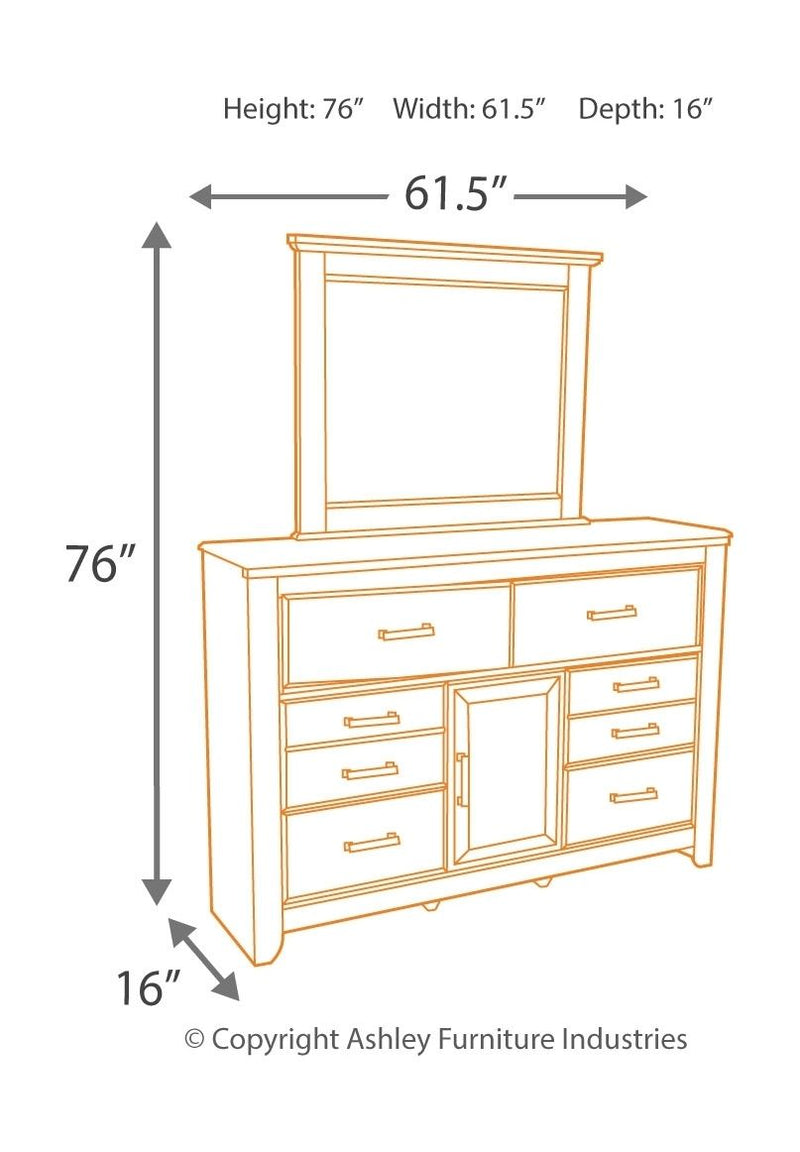 Juararo - Dresser - JaxCo Furniture