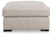 Ballyton - Sand - Oversized Accent Ottoman - JaxCo Furniture