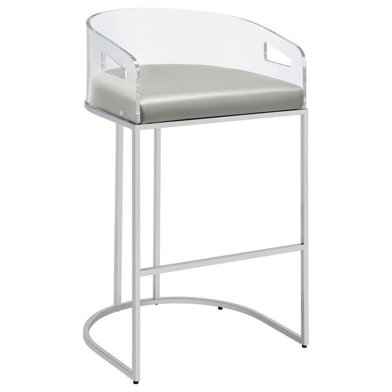 Thermosolis - Clear Acrylic Chair (Set of 2) - JaxCo Furniture