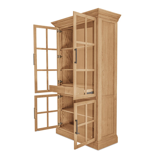 Raymond - Display Cabinet - Light Brown - JaxCo Furniture