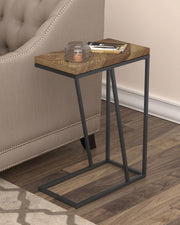 Sergio - Engineered Wood C-Shaped Side Table - JaxCo Furniture