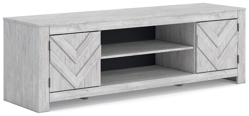 Cayboni - LG TV Stand With Fireplace Option - JaxCo Furniture