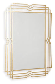 Claybrook - Gold Finish - Accent Mirror - JaxCo Furniture