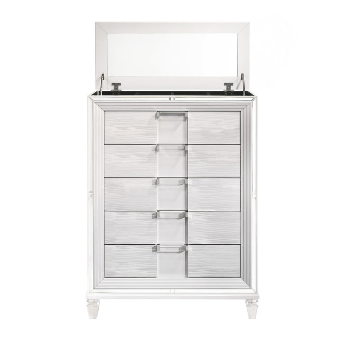 Twenty Nine - 5-Drawer Flip-Top Chest - JaxCo Furniture