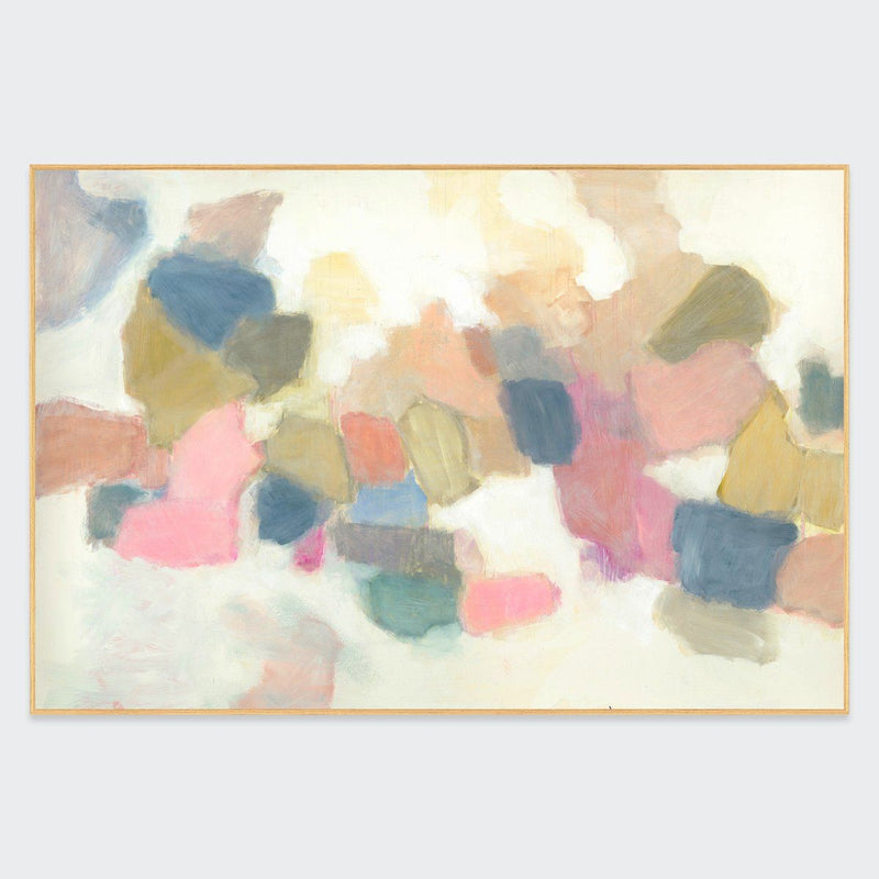 Soften - 72" x 48" Painting Art By Buddy Whitlock - Multi - JaxCo Furniture