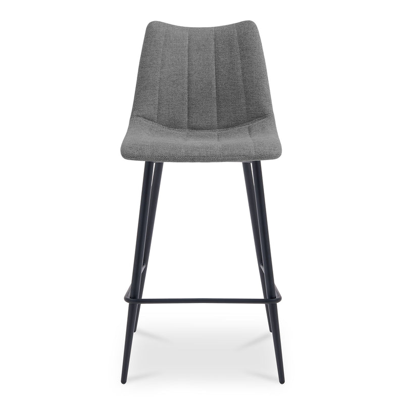 Alibi - Bar Stool (Set of 2) - Gray - JaxCo Furniture