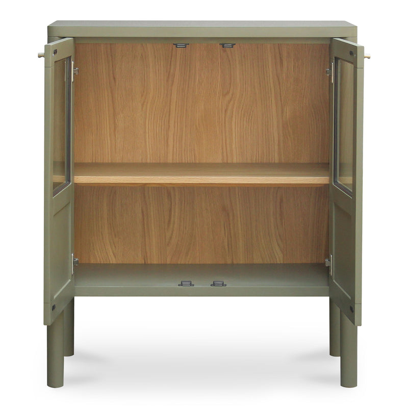 Hannah - Display Cabinet - Green - JaxCo Furniture