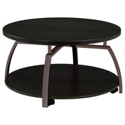 Dacre - Round Coffee And End Table Set - JaxCo Furniture
