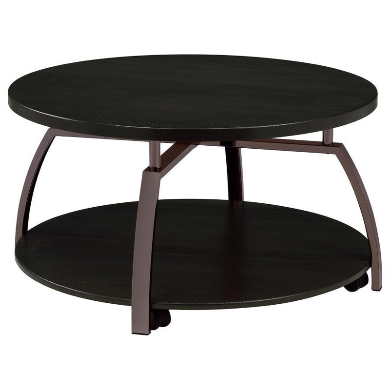 Dacre - Round Coffee And End Table Set - JaxCo Furniture