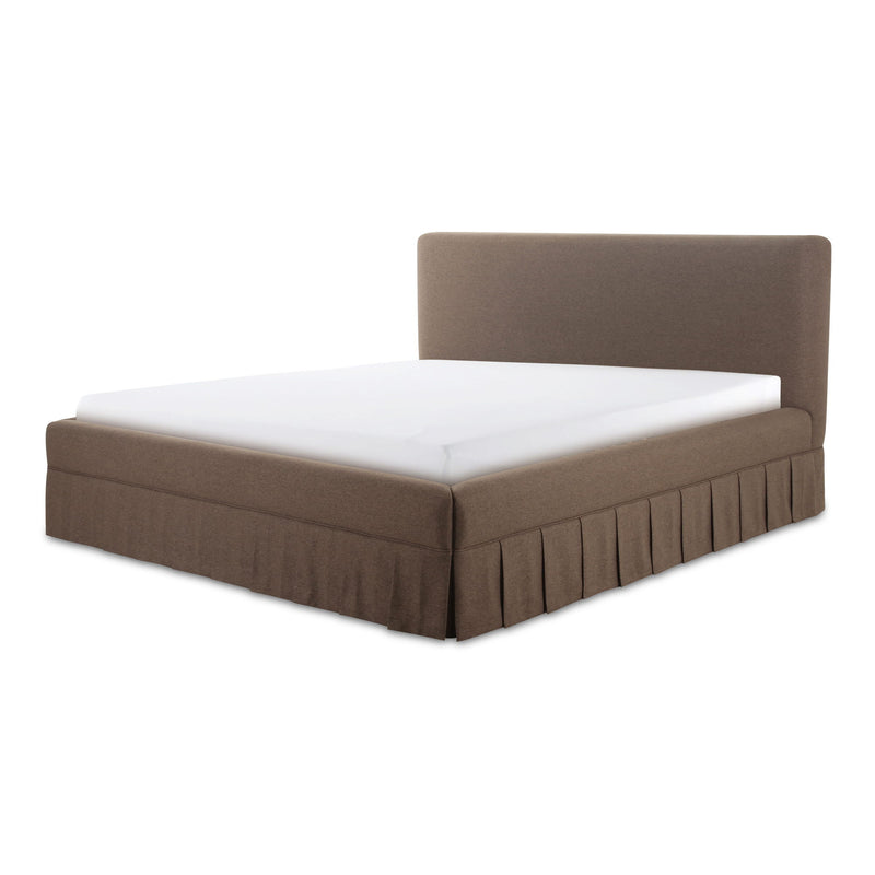 Maren - King Bed - Dark Brown - JaxCo Furniture