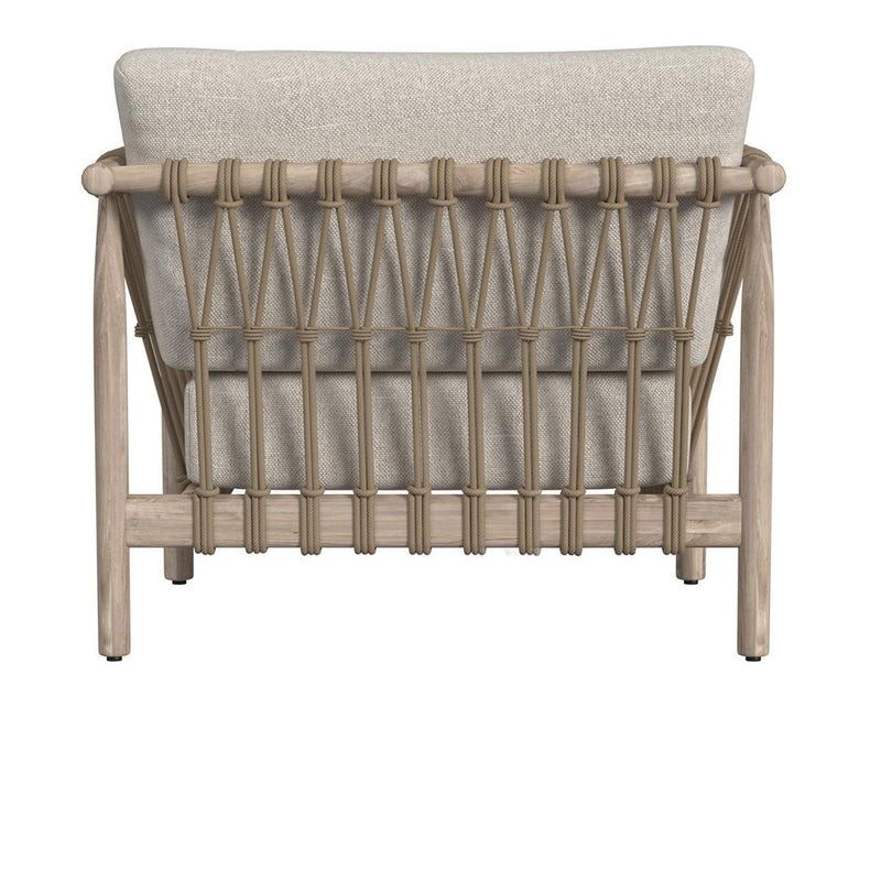 Leo - Outdoor Accent Chair - Taupe - JaxCo Furniture