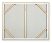 Worthney - Blue / White / Brown - Wall Art - JaxCo Furniture