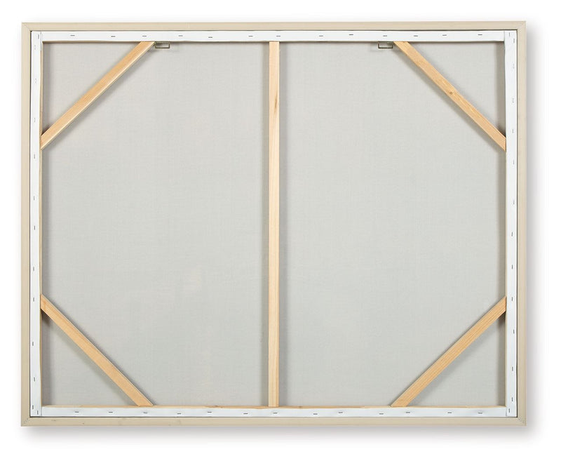 Worthney - Blue / White / Brown - Wall Art - JaxCo Furniture