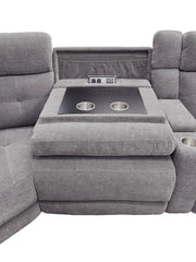 Richland - Modular Power Reclining Sectional With Power Adjustable Headrests - JaxCo Furniture