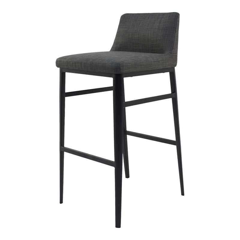 Baron - Barstool - Charcoal - JaxCo Furniture