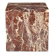 Rosa - Accent Table - Rosso Levanto Marble - JaxCo Furniture