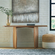 Holward - Natural - Console Sofa Table - JaxCo Furniture