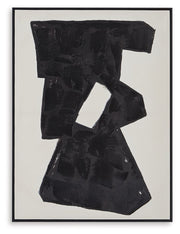 Garviery - Black / Cream - Wall Art - JaxCo Furniture