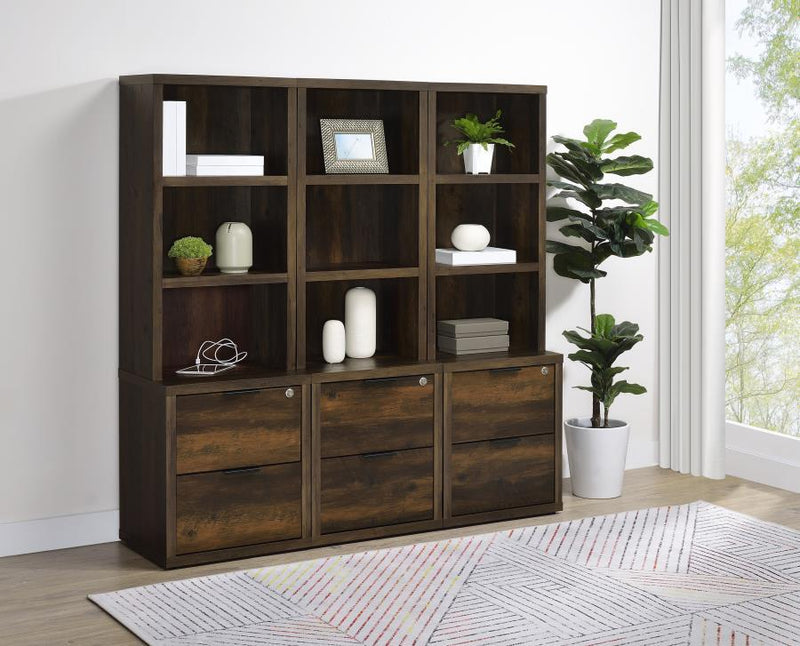 Westpark - 3 Piece Wall Unit Bookcase Set With USB - JaxCo Furniture