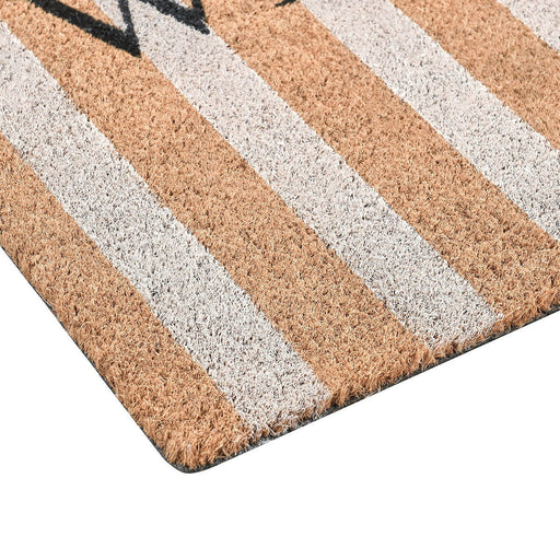 Doormats - Striped Welcome Doormat - JaxCo Furniture
