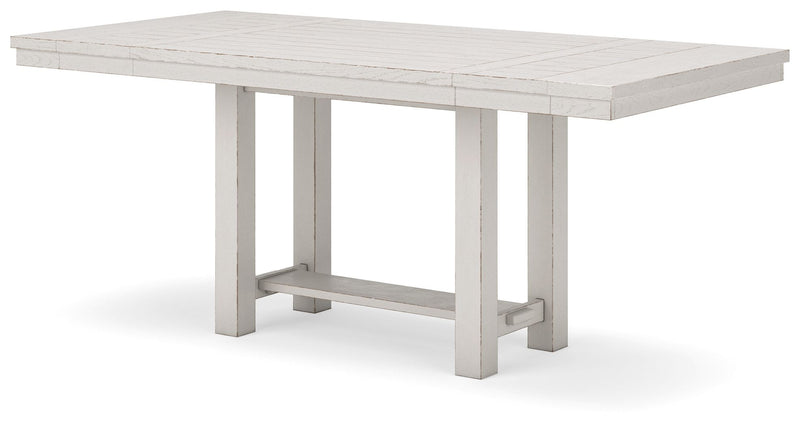 Robbinsdale - Rectangular Counter Height Dining Extension Table Set - JaxCo Furniture