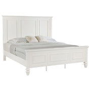 Sandy Beach - 63" Panel Bed with High Headboard - JaxCo Furniture