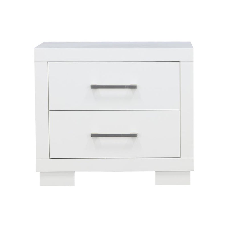 Jessica - 2-Drawer Nightstand - JaxCo Furniture