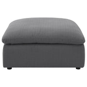 Hobson - Square Upholstered Ottoman - JaxCo Furniture