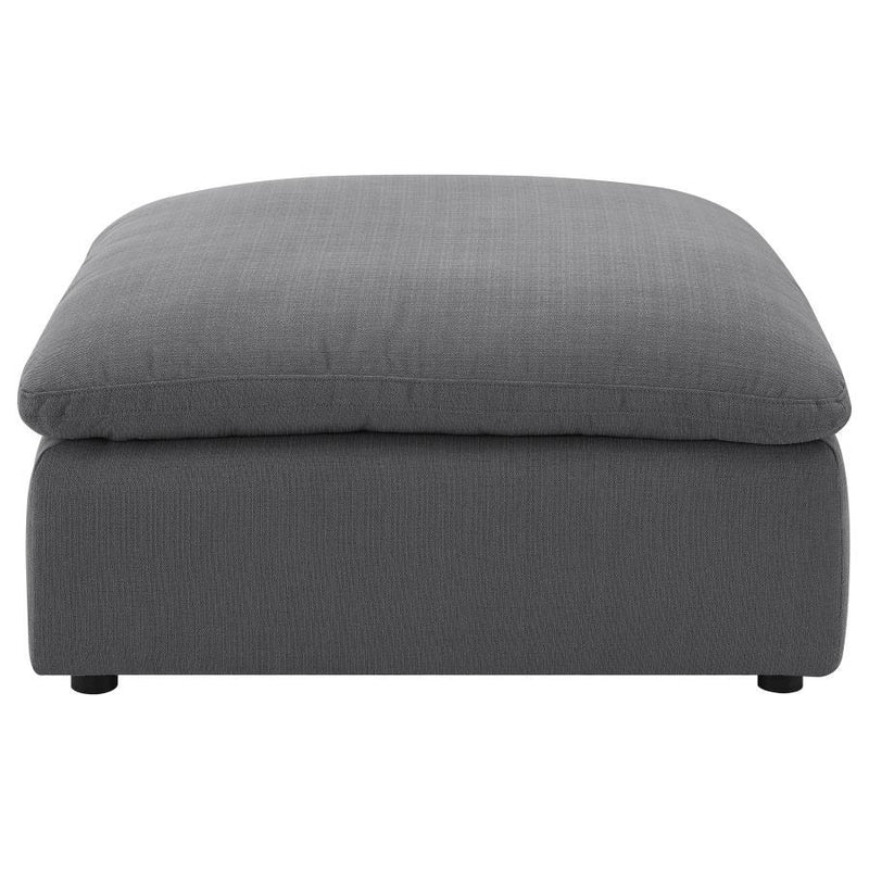 Hobson - Square Upholstered Ottoman - JaxCo Furniture