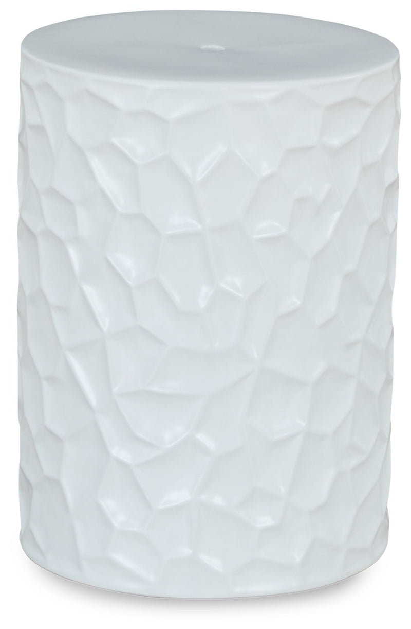 Jungrove - White - Stool - JaxCo Furniture