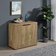 Pepita - 2 Door Engineered Wood Accent Cabinet - Mango Brown - JaxCo Furniture