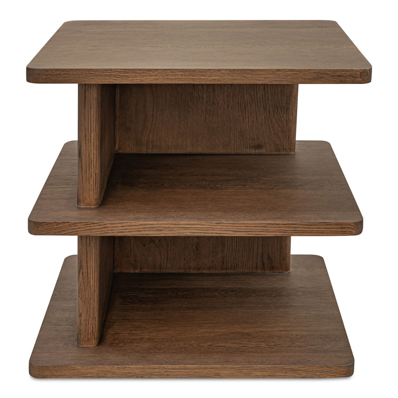 Casey - Side Table - Dark Brown - JaxCo Furniture