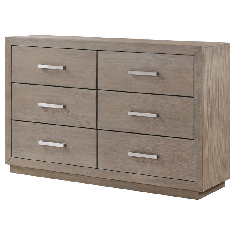 Kenora - 6-Drawer Dresser - JaxCo Furniture